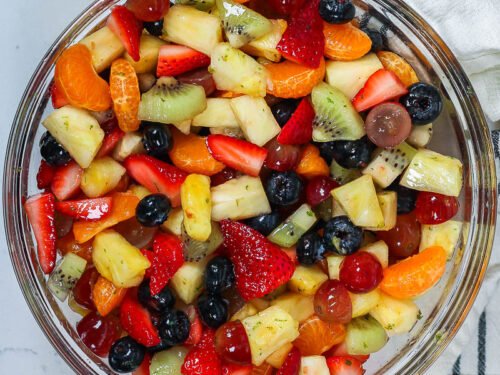 Honey Lime Rainbow Fruit Salad: A Vibrant, Healthy Delight